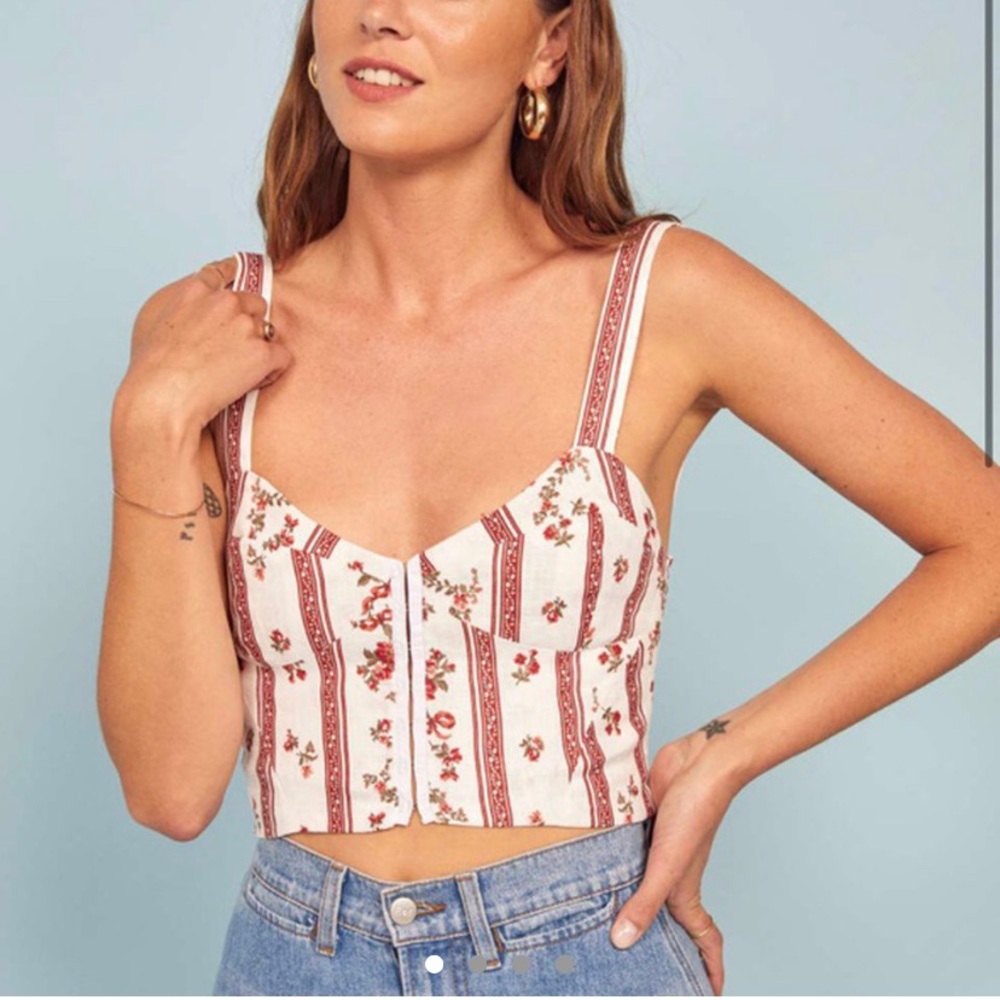 Reformation Vittoria Top in Vienna